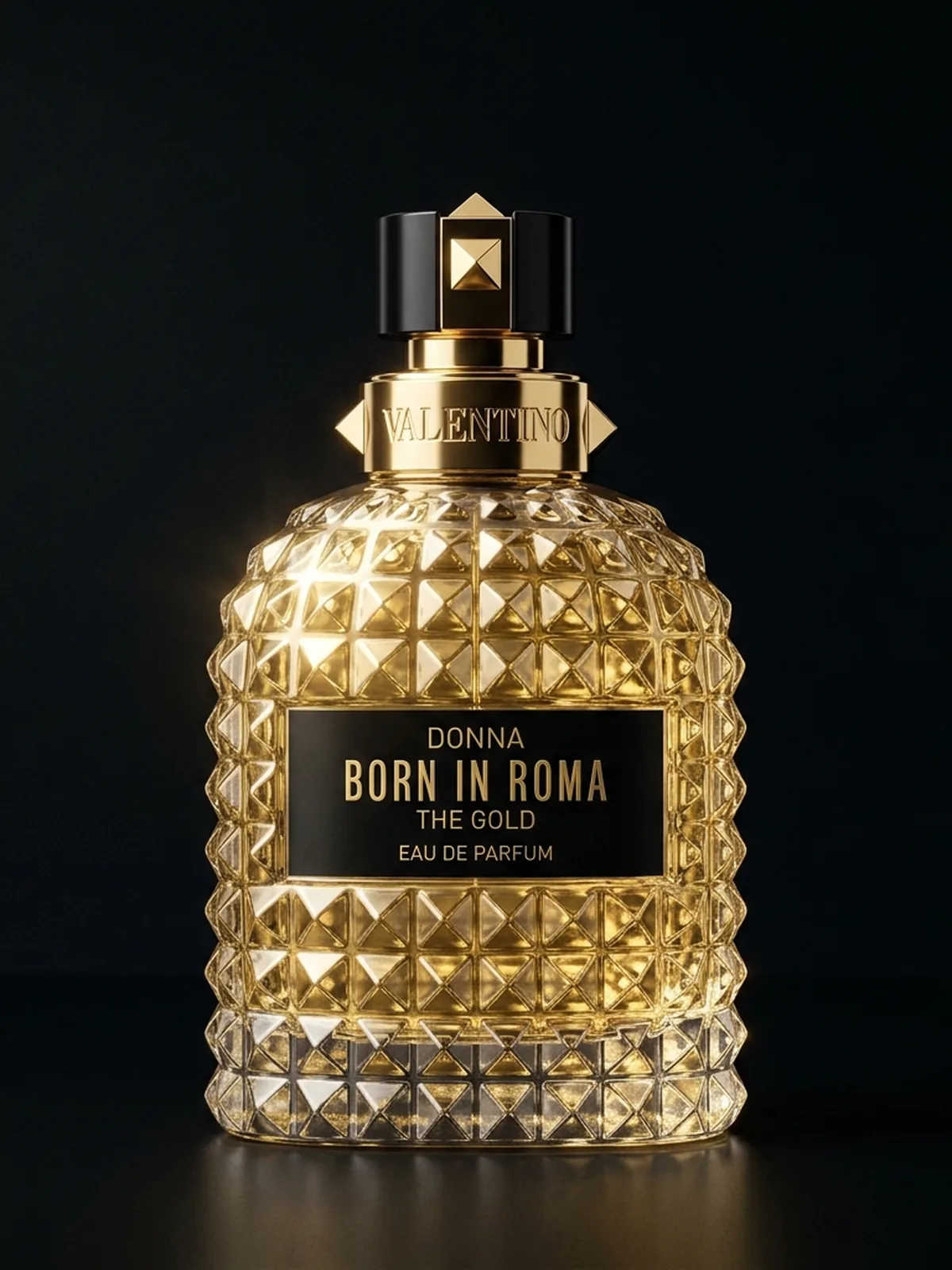 Frasco de Valentino Donna Born in Roma The Gold, 100 ml